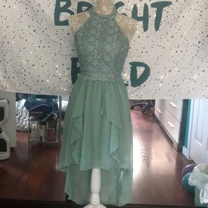 Macy’s City Studio Green Dress
